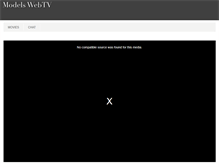 Tablet Screenshot of modelswebtv.com